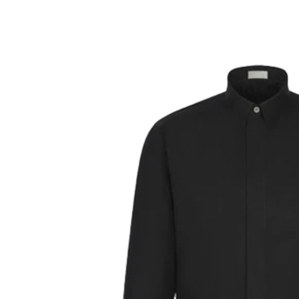 Purchase Camisa DIOR Negra de Manga Larga con Bordado de Abeja en Algodón. 733C554B2088-C971