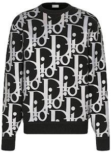 Dior Sweater Hitam Crewneck dengan Cetakan Huruf 113M630AT197-C900 Order Dior Sweater Hitam Crewneck dengan Cetakan Huruf 113M630AT197-C900