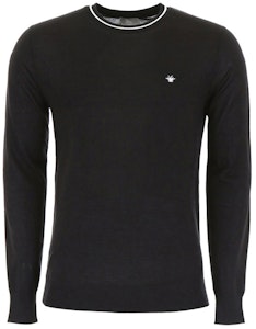 ディオール ブラック クルーネック スウェット シャツ ロゴ刺繍入り. 833M655KT-332-380 Order ディオール ブラック クルーネック スウェット シャツ ロゴ刺繍入り. 833M655KT-332-380