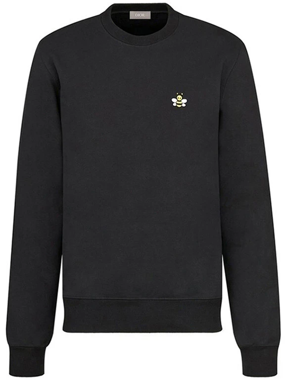 dior-black-embroidered-bee-pullover-casual-sweatshirt-933-j612-a0531-982