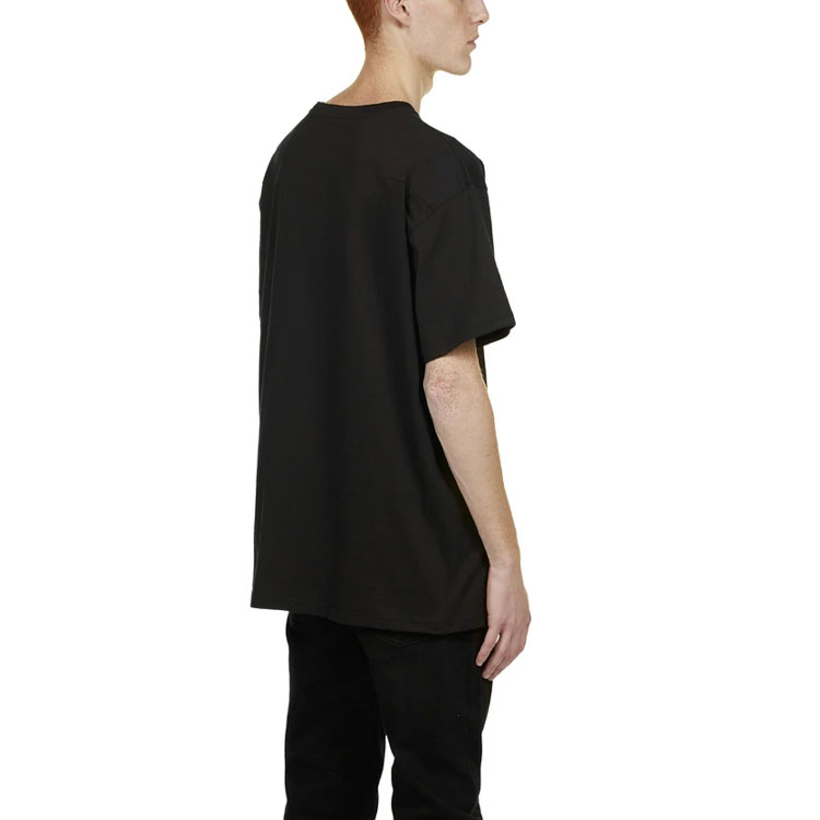 Purchase ディオール ブラック 刺繍ロゴプリント 半袖Tシャツ 863J611K0910-980