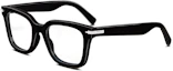 Buy DIOR Gafas Ópticas Negras de Acetato Irregular con Logo "CD". SUTS10IXB-10BB