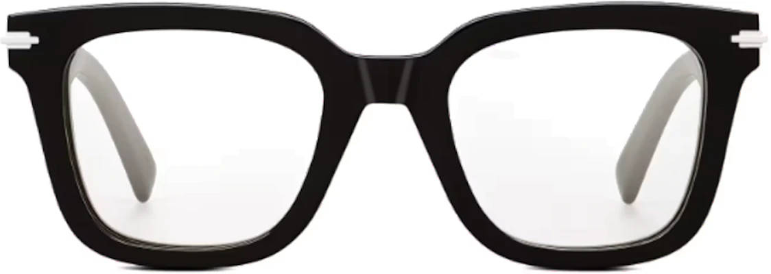 DIOR Gafas Ópticas Negras de Acetato Irregular con Logo "CD". SUTS10IXB-10BB Lookbook DIOR Gafas Ópticas Negras de Acetato Irregular con Logo "CD". SUTS10IXB-10BB