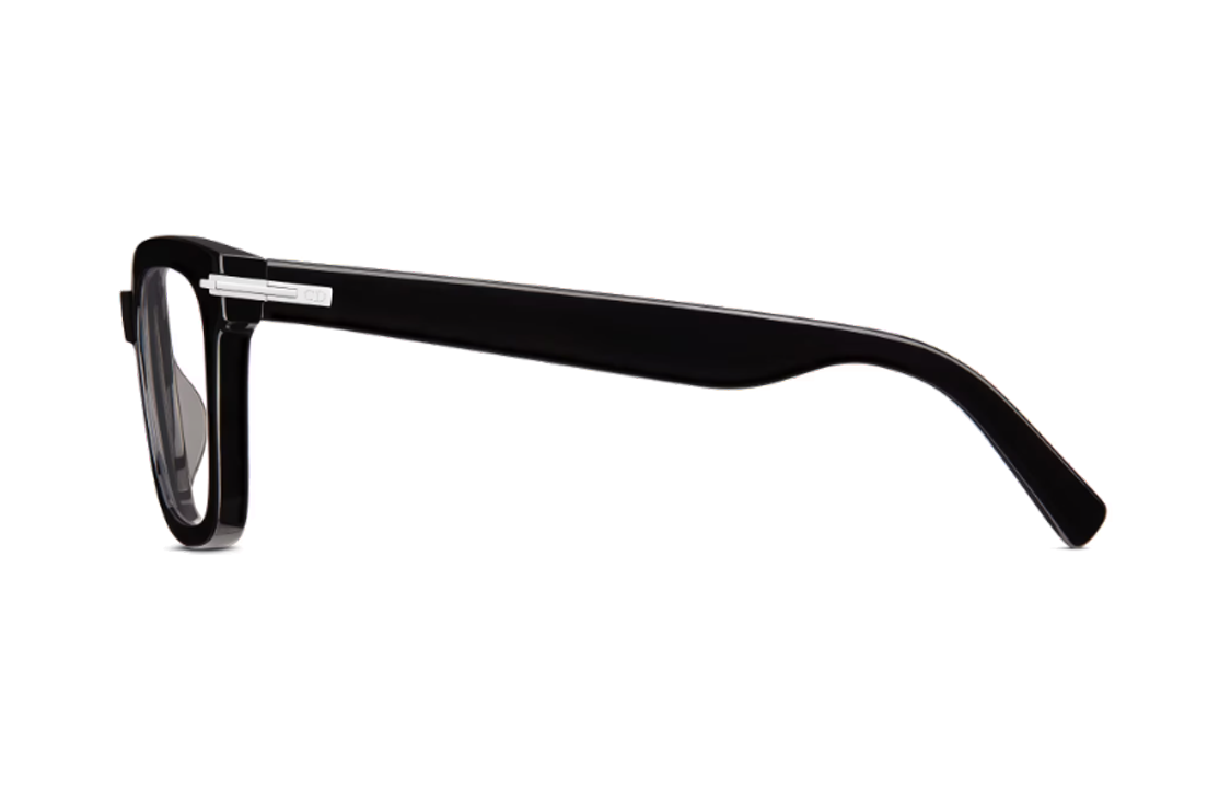 DIOR Black Irregular Acetate Optical Glasses with "CD" Logo SUTS10IXB-10BB 圖 4