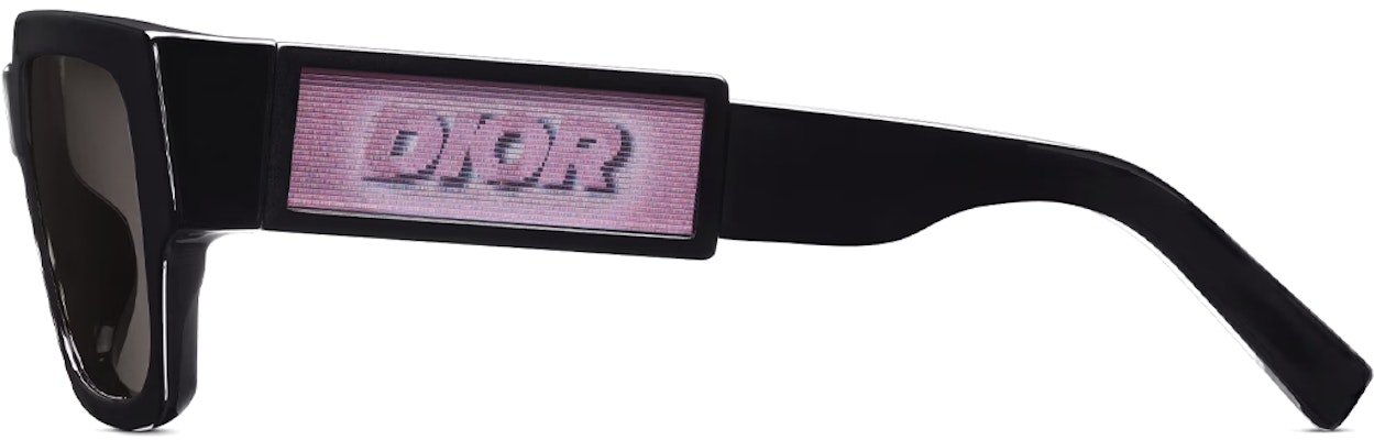 DIOR 男士黑色不规则侧标太阳镜 CD SU 16A0 Purchase DIOR 男士黑色不规则侧标太阳镜 CD SU 16A0