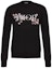 Order DIOR Hitam Laser Letter Cherry Blossom Knit Wool Sweater Unisex. 933M642CT049-980