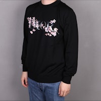 DIOR Hitam Laser Letter Cherry Blossom Knit Wool Sweater Unisex. 933M642CT049-980 Purchase DIOR Hitam Laser Letter Cherry Blossom Knit Wool Sweater Unisex. 933M642CT049-980