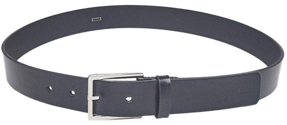 DIOR Black Leather Belt with Eyelet Design for Men - 3CM Width. 4349PUYBS Order DIOR Black Leather Belt with Eyelet Design for Men - 3CM Width. 4349PUYBS