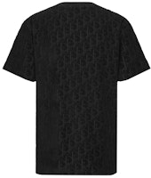 DIOR Kaos Pendek Logo Jacquard Hitam 113J692A0614-C989 Lookbook DIOR Kaos Pendek Logo Jacquard Hitam 113J692A0614-C989