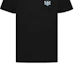 Sizing Dior Kaos Hitam Longgar Bordir Lebah Lengan Pendek 033J644A0554-C985