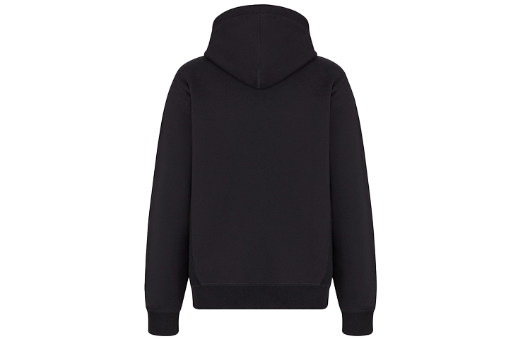 DIOR Black Monogram Print Hoodie 043J646A0531-C988 圖 3