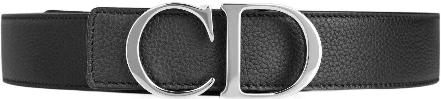 DIOR Cinturón Reversible de Cuero Negro 3.5cm. 4353PLTAM-H16Q Lookbook DIOR Cinturón Reversible de Cuero Negro 3.5cm. 4353PLTAM-H16Q