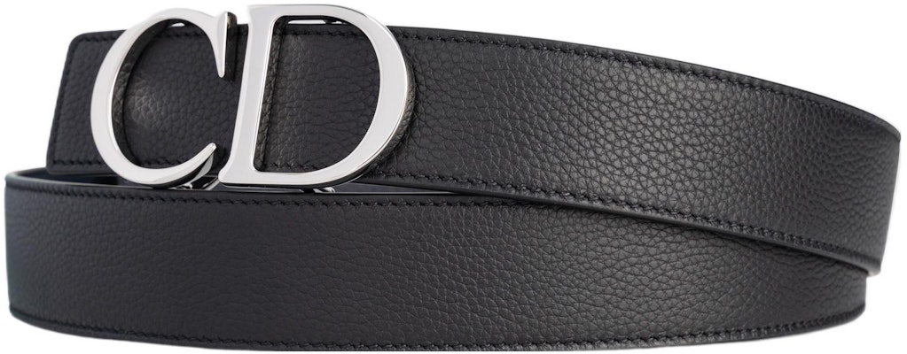 DIOR Cinturón Reversible de Cuero Negro 3.5cm. 4353PLTAM-H16Q Shop DIOR Cinturón Reversible de Cuero Negro 3.5cm. 4353PLTAM-H16Q