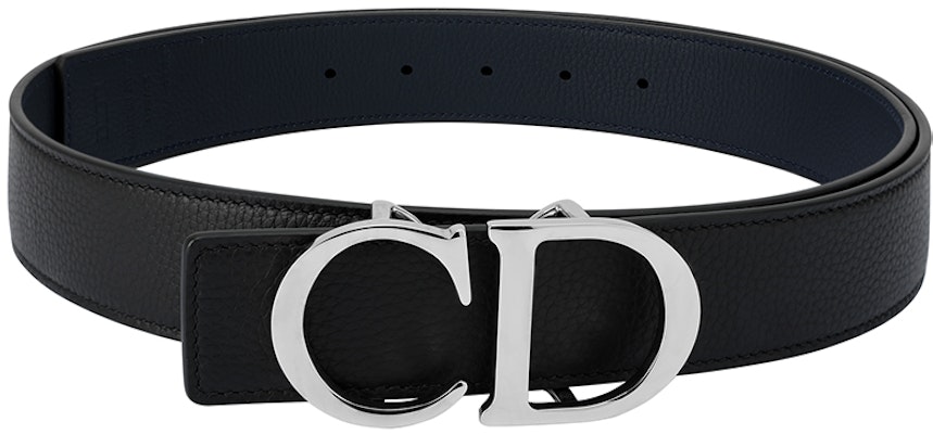 DIOR Cinturón Reversible de Cuero Negro 3.5cm. 4353PLTAM-H16Q Details for DIOR Cinturón Reversible de Cuero Negro 3.5cm. 4353PLTAM-H16Q