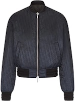 DIOR Black Reversible Printed Bomber Jacket. 183C432A4462-C984 DIOR Black Reversible Printed Bomber Jacket. 183C432A4462-C984