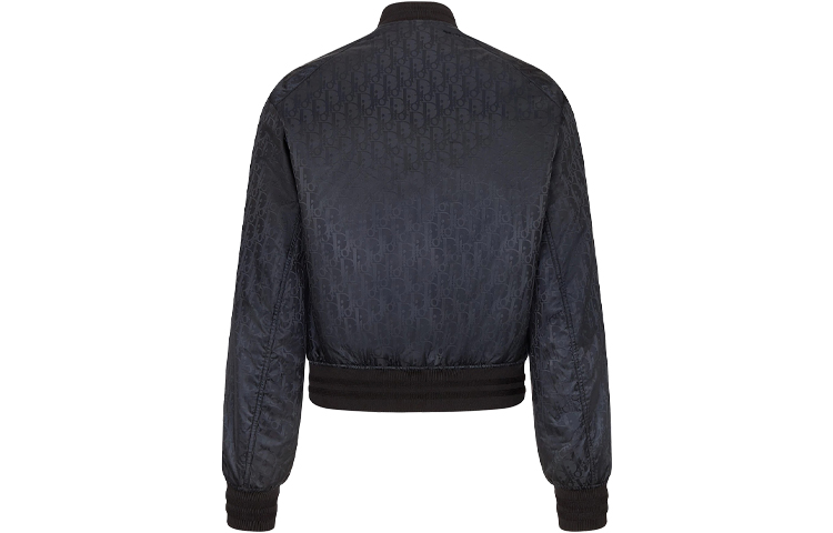 Lookbook DIOR Black Reversible Printed Bomber Jacket. 183C432A4462-C984