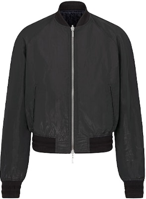 DIOR Black Reversible Printed Bomber Jacket. 183C432A4462-C984 Shop DIOR Black Reversible Printed Bomber Jacket. 183C432A4462-C984
