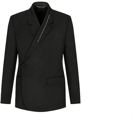 DIOR Black Single-Breasted Twill Blazer 043C284A4739-C900 Order DIOR Black Single-Breasted Twill Blazer 043C284A4739-C900