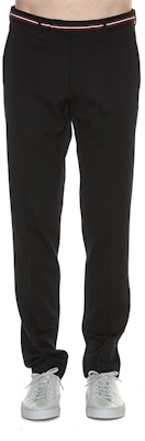 Dior Black Solid Button Mid-Waist Straight Work Pants 633C184A3576-900 Lookbook Dior Black Solid Button Mid-Waist Straight Work Pants 633C184A3576-900