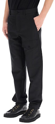 DIOR 黑色中腰羊毛休閒褲 043C143A3450-900 Purchase DIOR 黑色中腰羊毛休閒褲 043C143A3450-900