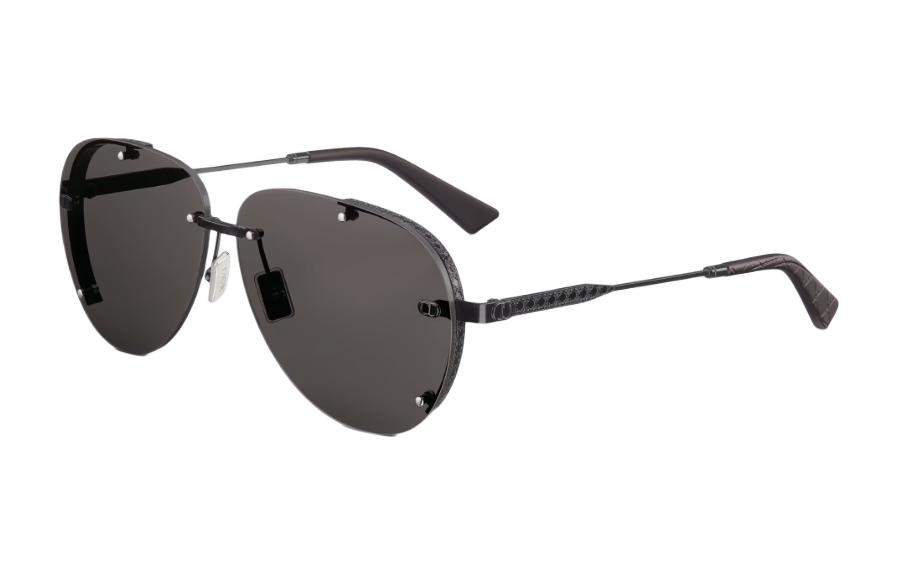 DIOR Black Sunglasses - Irregular Frame with Cannage Pattern. NEODA1UXR_I0A0