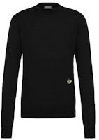Dior Sweater Hitam Lebah Bordir Desain Crew Neck Wol. 933M642BT968-982 Order Dior Sweater Hitam Lebah Bordir Desain Crew Neck Wol. 933M642BT968-982