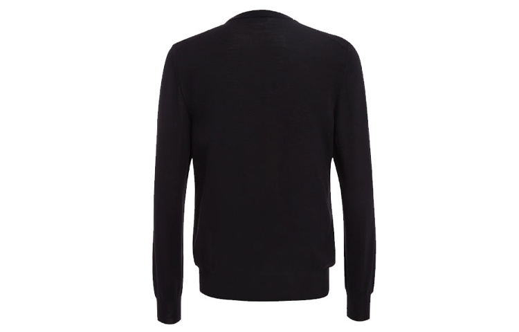 Lookbook Dior Sweater Hitam Lebah Bordir Desain Crew Neck Wol. 933M642BT968-982