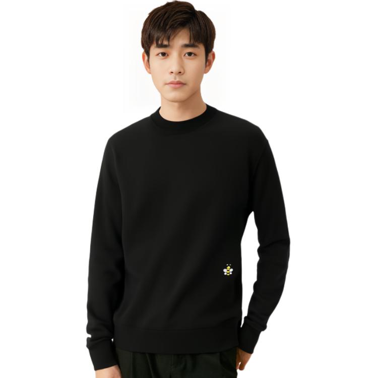 Details for Dior Sweater Hitam Lebah Bordir Desain Crew Neck Wol. 933M642BT968-982