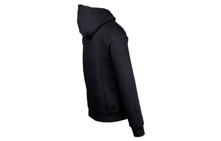 Shop ディオール ブラック スウェットシャツ フロント テクスチャード CDロゴ 943J600A0531-989