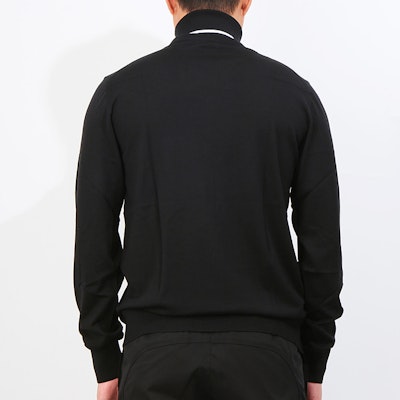 DIOR 黑色高领长袖羊毛毛衣 933M688KT332-980 Shop DIOR 黑色高领长袖羊毛毛衣 933M688KT332-980