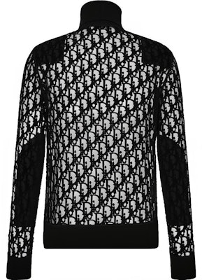 ディオール ブラック ロゴプリント入りタートルネックセーター. 143J640A0732-C989 Order ディオール ブラック ロゴプリント入りタートルネックセーター. 143J640A0732-C989