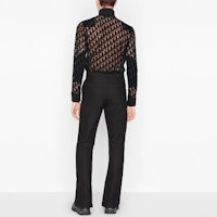 DIOR 黑色高領毛衣帶標誌印花設計。 143J640A0732-C989 Purchase DIOR 黑色高領毛衣帶標誌印花設計。 143J640A0732-C989