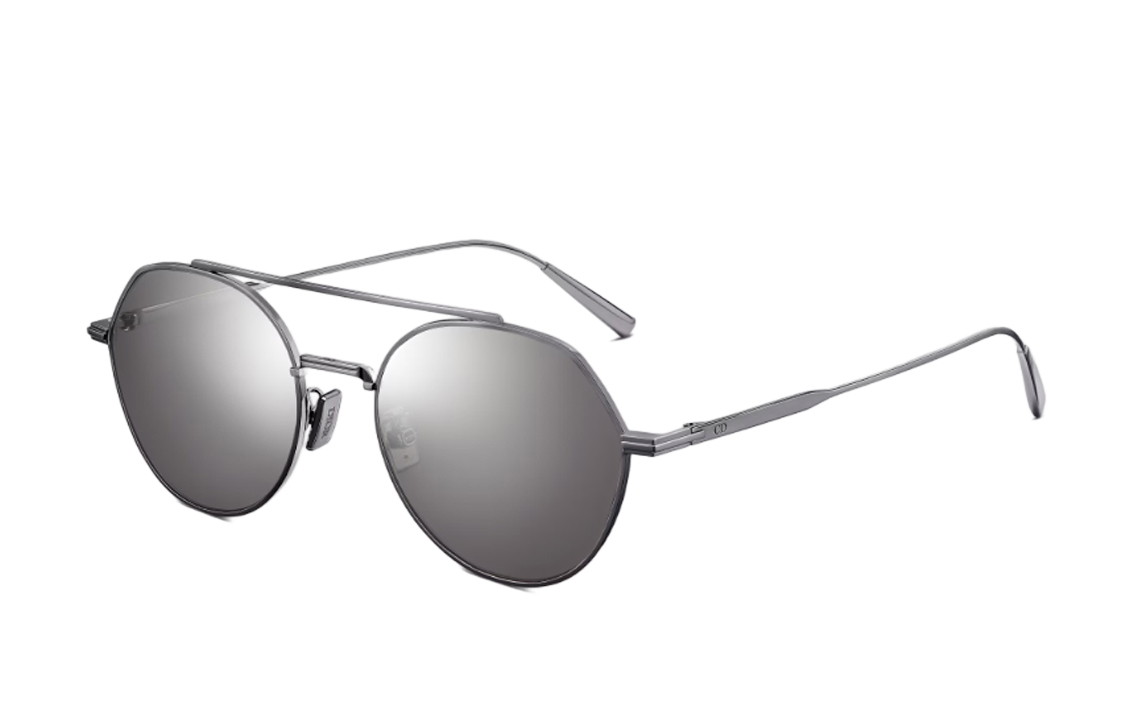Dior BLACKSUIT R6U Pilot Sunglasses for Men Grey with CD Logo Alloy Frame. SUITR6UXR-H4A4 圖 2