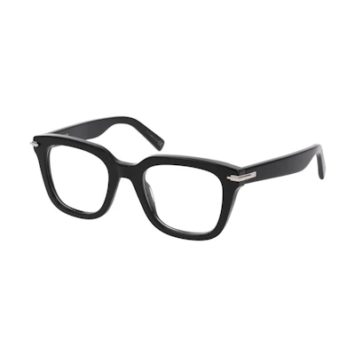 DIOR BLACKSUIT S10I Rectangle Optical Glasses Unisex Black Frame DIORBLACKSUITOS10I1000