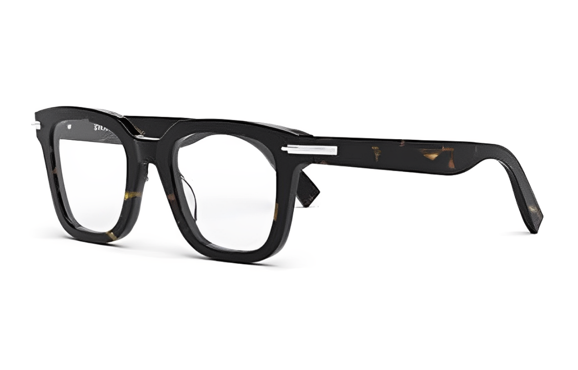 DIOR BLACKSUIT S10I Rectangle Optical Glasses Unisex Black Frame DIORBLACKSUITOS10I1000 圖 2