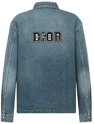 ディオール ブルーデニムジャケット ロゴプリント 長袖 033D491CY988-C589 Lookbook ディオール ブルーデニムジャケット ロゴプリント 長袖 033D491CY988-C589