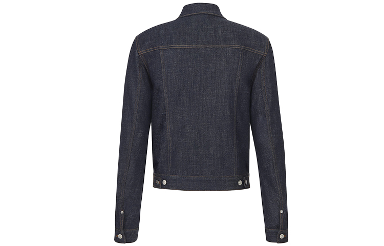 Lookbook DIOR Jaket Pendek Denim Biru 013D482B226X-C580