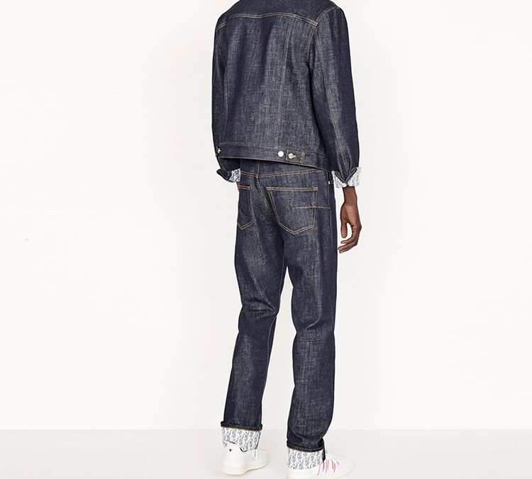 Details for DIOR Jaket Pendek Denim Biru 013D482B226X-C580