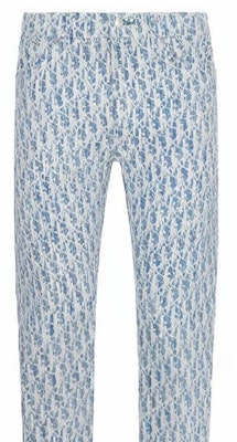 Dior Biru Monogram Seluar Slim Fit 013D001BY989-C580 Details for Dior Biru Monogram Seluar Slim Fit 013D001BY989-C580