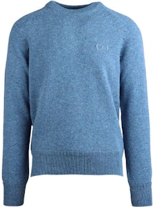 DIOR Biru Baju Panjang Leher Bulat dengan Rekaan Logo Sulaman. 113M625AT194-515 Buy DIOR Biru Baju Panjang Leher Bulat dengan Rekaan Logo Sulaman. 113M625AT194-515