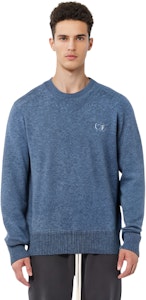 DIOR Biru Baju Panjang Leher Bulat dengan Rekaan Logo Sulaman. 113M625AT194-515 Shop DIOR Biru Baju Panjang Leher Bulat dengan Rekaan Logo Sulaman. 113M625AT194-515