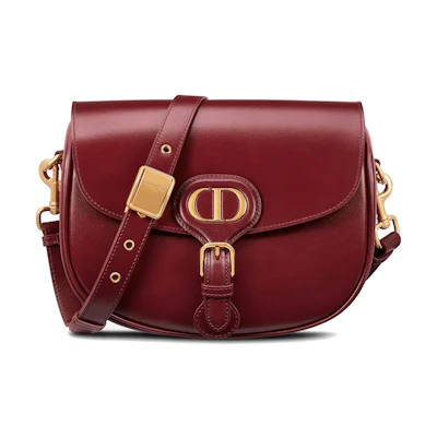 Dior Bobby Bag Medium Brick Red