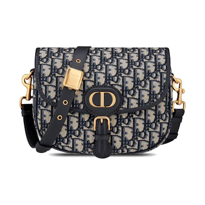 Dior Bobby Bag Medium Dior Oblique Jacquard Blue