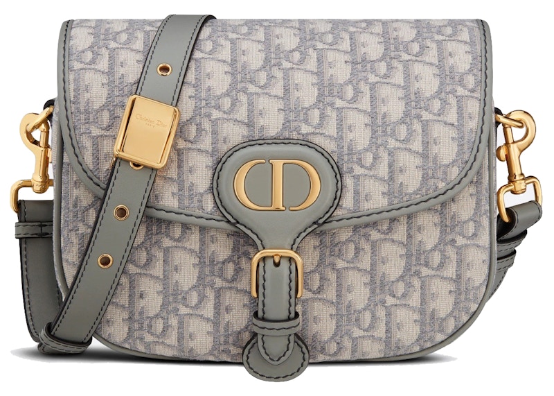 Dior Bobby Bag Medium Dior Oblique Jacquard Gray