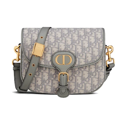 Dior Bobby Bag Medium Dior Oblique Jacquard Gray