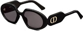 Order Dior BOBBY R2U Gafas de Sol Redondas Negras. BOBYR2UXR-10A0