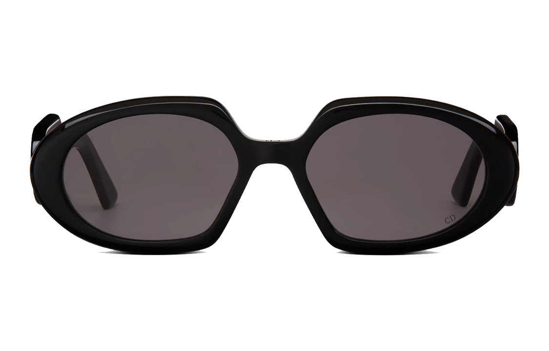 Lookbook Dior BOBBY R2U Gafas de Sol Redondas Negras. BOBYR2UXR-10A0