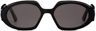 Lookbook Dior BOBBY R2U Gafas de Sol Redondas Negras. BOBYR2UXR-10A0