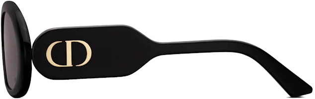 Shop 迪奥BOBBY R2U圆形太阳镜黑色款 BOBYR2UXR-10A0