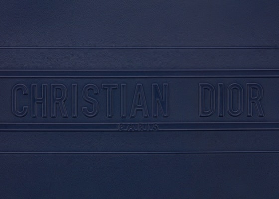 Dior Book Tote Embossed Calfskin Indigo Lookbook Dior Book Tote Embossed Calfskin Indigo